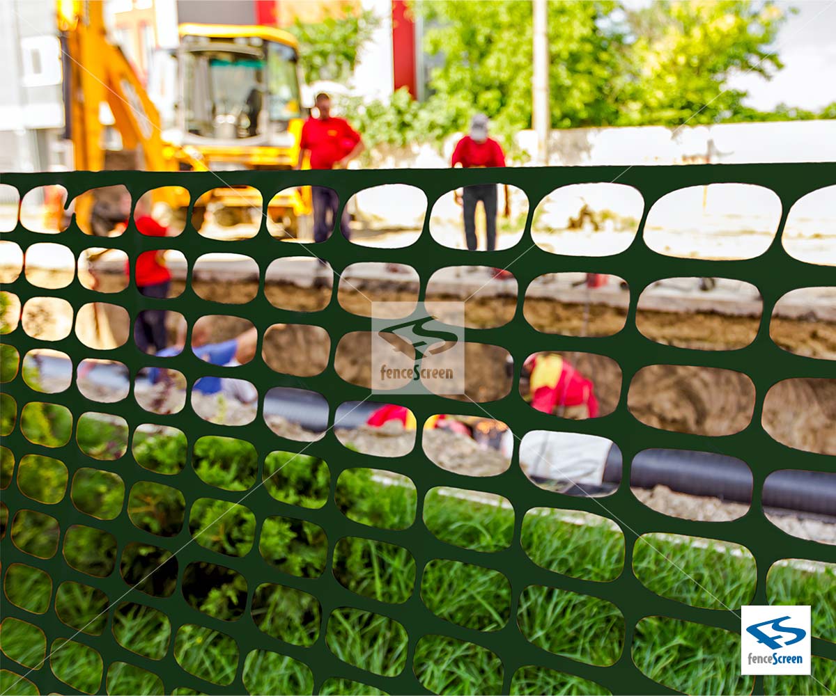 Orange Plastic Safety Fence and Orange Construction Fence